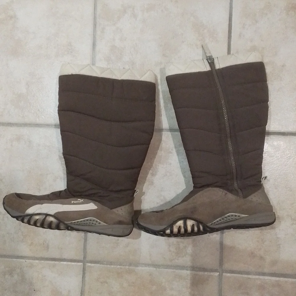 Y2k Vintage Puma moto flats gorpcore boxing boots 10